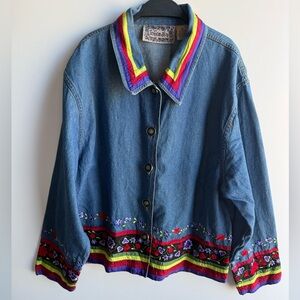 Tantrum vintage jacket / blouse